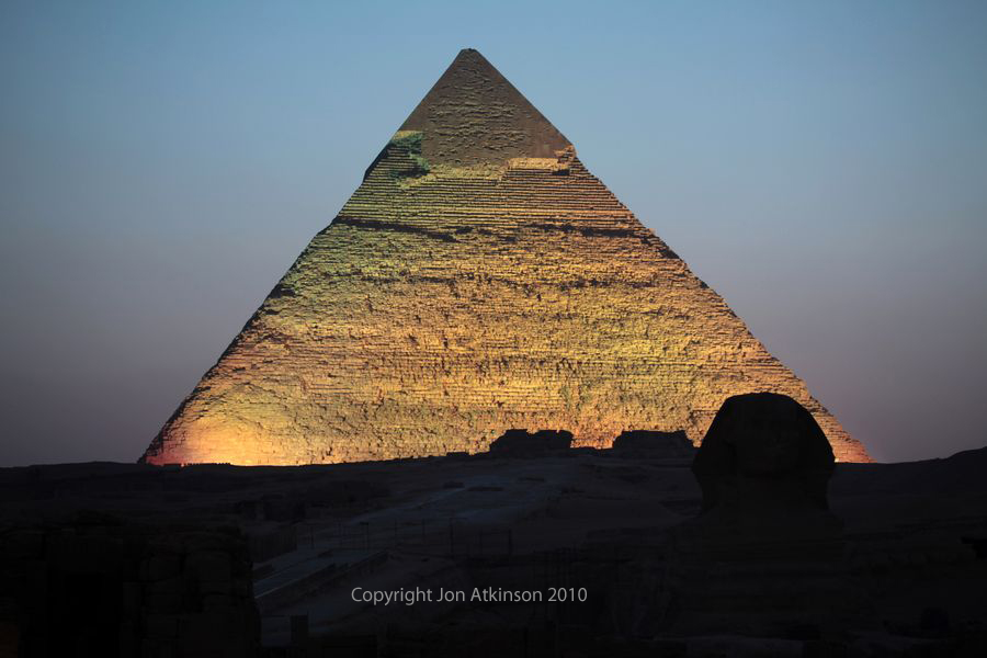 Pyramid, Khafre, Giza Pyramid, Khafre, Giza